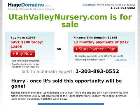 Utah Valley Nursery