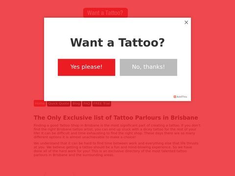 Tattoo Shops Brisbane