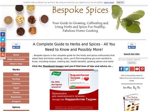 Bespoke Spices - Homemade Herb & Spice Blends