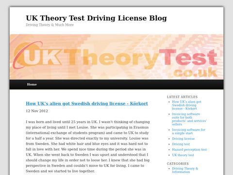 Theory test
