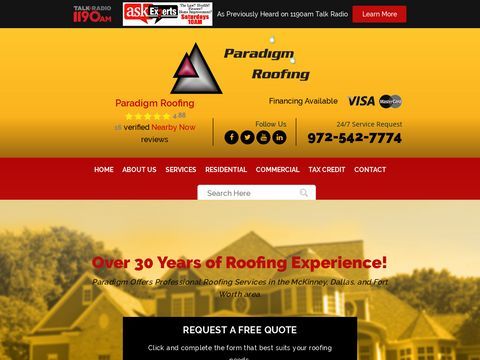 Residential Roofing, McKinney TX Roofer