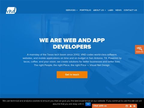 Visual Net Design San Antonio Website Designers