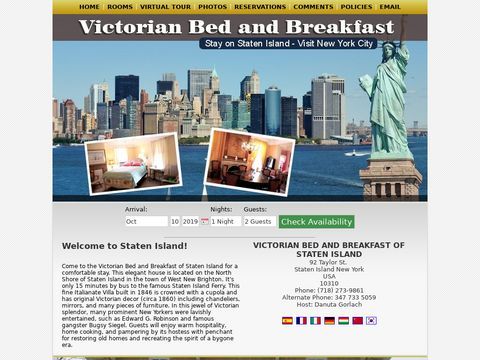 Victorian Bed & Breakfast of Staten Island