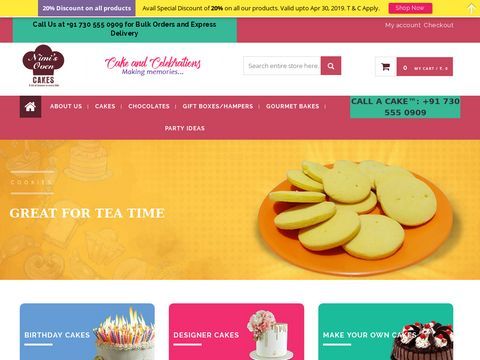 Nimis Oven, Best Cake Shop in Chennai, Special Design Cakes 