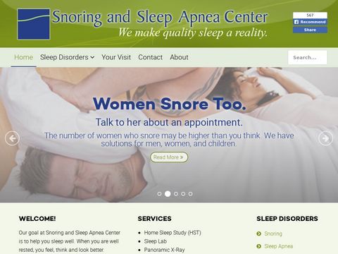 Snoring and Sleep Apnea Center, P.A.