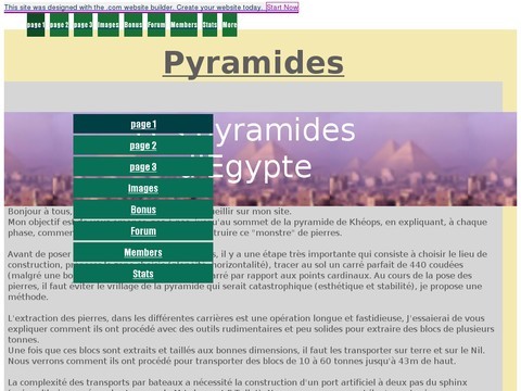 site pyramides