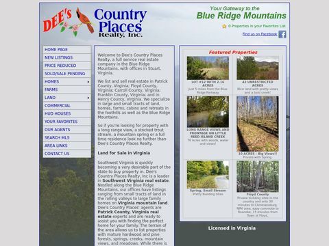 Dees Country Places Realty, Inc.