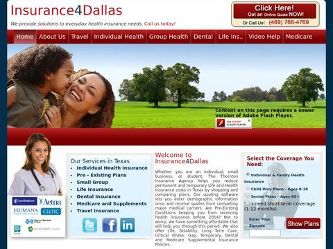 Insurance4Dallas provides Life and Health Insurance Quotes