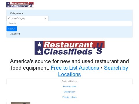 RestaurantEquipment.US | Auction Marketplace
