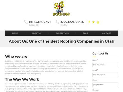 roofing companies utah