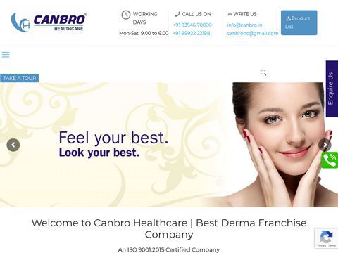 Derma Franchise Company - Canbro Healthcare