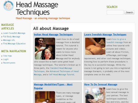 Head-Massage, Massage Therapy and Alternative Medicine