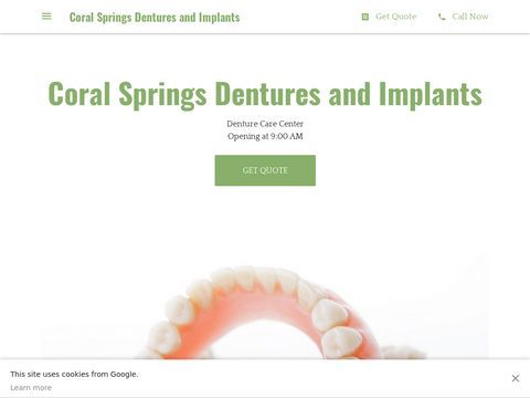 Coral Springs Dentures and Implants