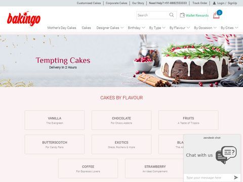 Online Cake Delivery - Bakingo