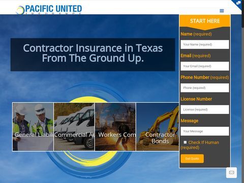 Pacific United - Texas Contractors Insurance