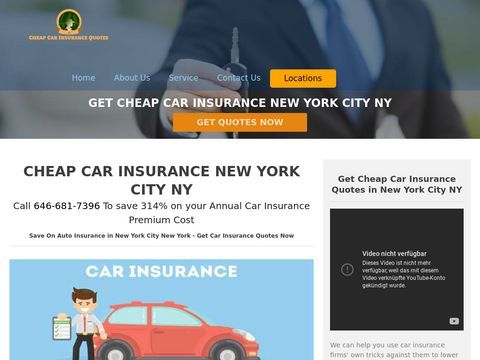 Cheap Car Insurance New York : Auto Insurance Agency