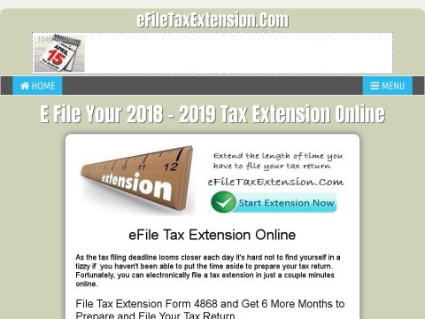 Efile Tax Extension