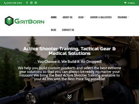 Gritborn Tactical Gear & Survival Training | Miami Florida