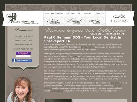 Paul C Heilman DDS