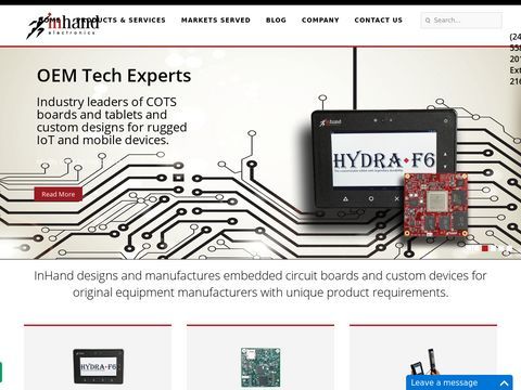 InHand Electronics, Inc. - Embedded systems