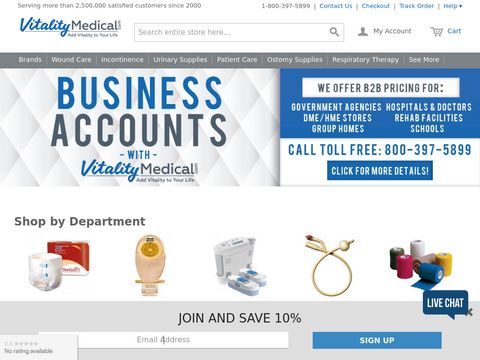 Vitality Medical - Medical Supplies