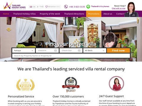 Villa rentals Thailand