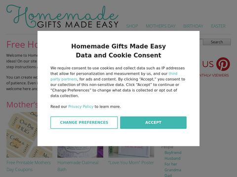Homemade Gift Ideas. Instructions for Easy Homemade Gifts to Make