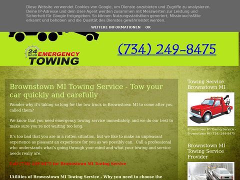 Towing Service Brownstown MI