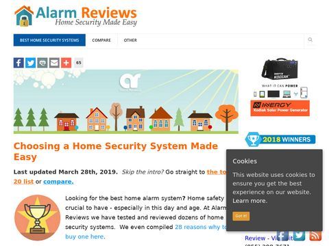 Home Alarm Reviews » Home Alarm Companies Reviewed.  Alarm-Reviews.Net