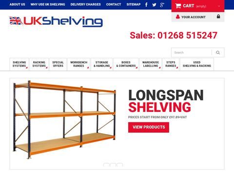 Racking - Shelving - Storage - UK SHELVING LTD