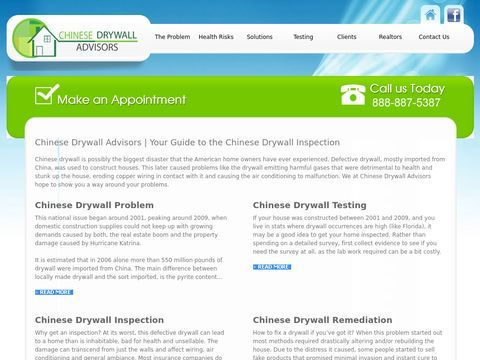 Chinese Drywall Inspection