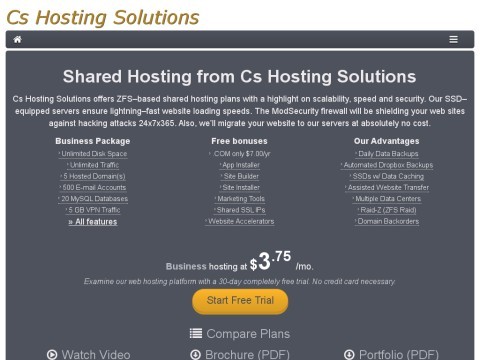 Cs Hosting Solutions