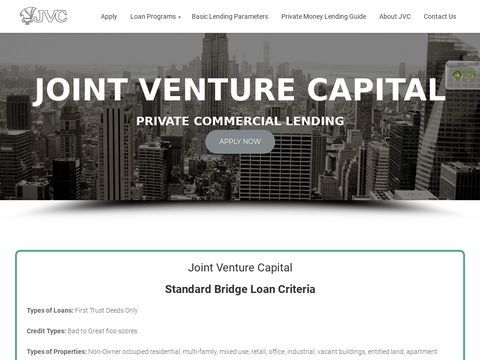 Home - Joint Venture Capital