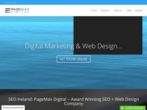PageMax SEO | Search Engine Optimisation Company | SEO Services Ireland