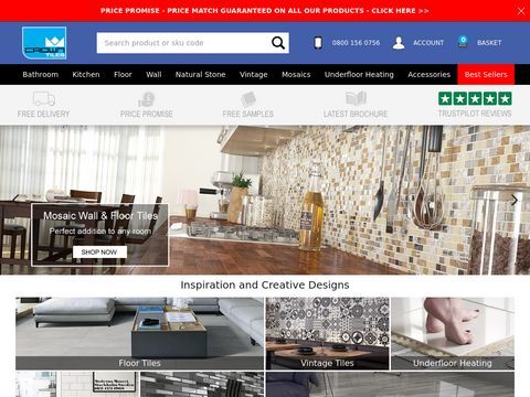 Crown Tiles - The Online Tile Superstore