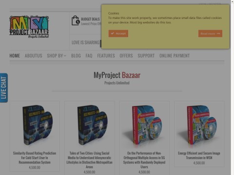 Final Year Projects | Student Project 2015 - Myprojectbazaar