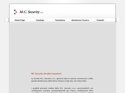 M.C. Security s.n.c. Vendita Casseforti