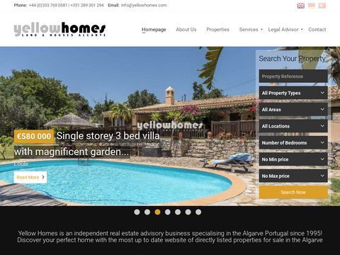 Properties for sale in Algarve - Yellow Homes Real Estate