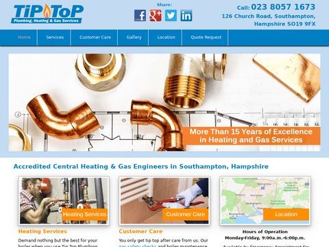 Tip Top Plumbing Heating & Gas Services