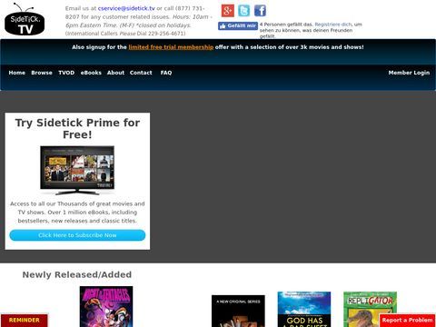 Sidetick tv: A great place for movie buffs   
