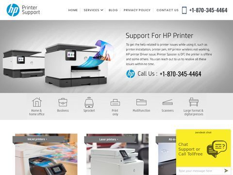 HP Printer Customer Support Phone Number +1-870-345-4464