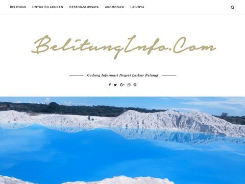 Pulau Belitung, Tempat Wisata Belitung, Pariwisata di Belitung