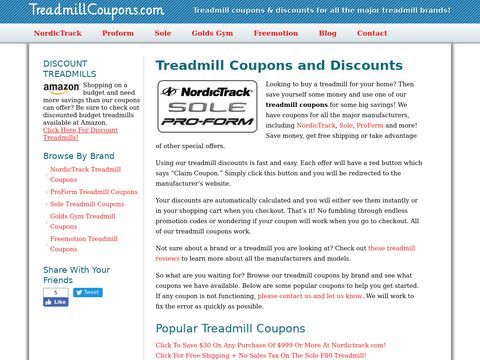 Smooth Treadmill Coupons