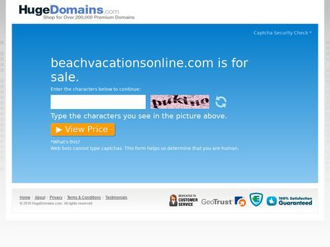 Beach Vacations Online
