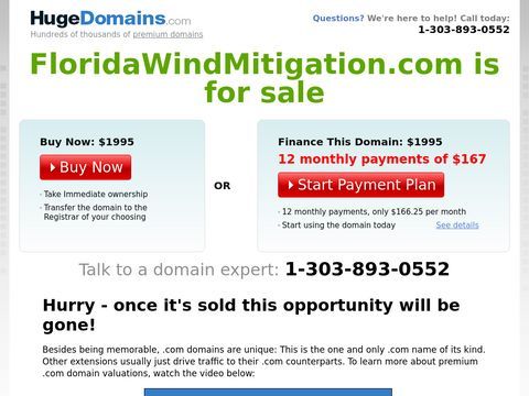 Florida Wind Mitigation Inspections