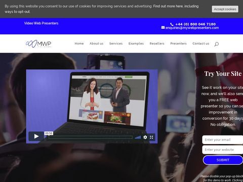 My Web Presenters - Website Presenters Videos On Your Website