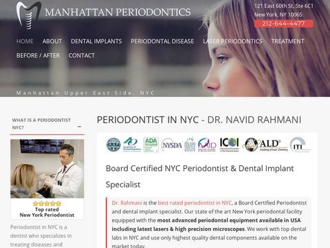 Periodontist Dr. Navid Rahmani, DDS