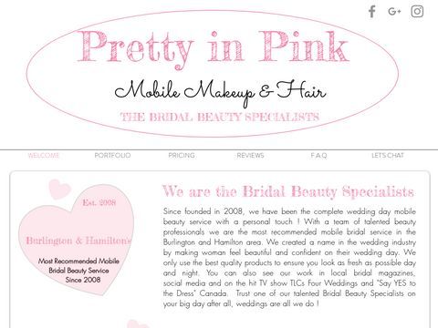 PRETTY IN PINK MOBILE MAKEUP & HAIR