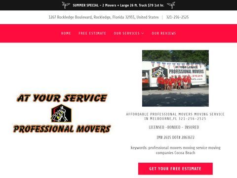 At Your Service Professional Movers