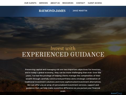 Raymond James Financial Services - Jane Martin